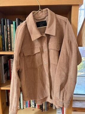 Empyre Corduroy Jacket in Light Brown